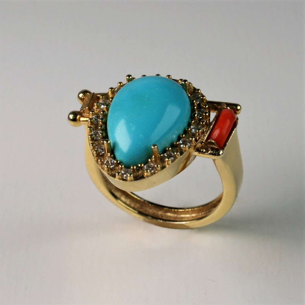Ring "Blue Drop"
