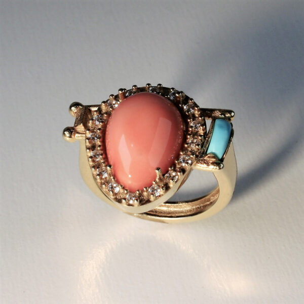 Ring "Pink Drop" - Image 2
